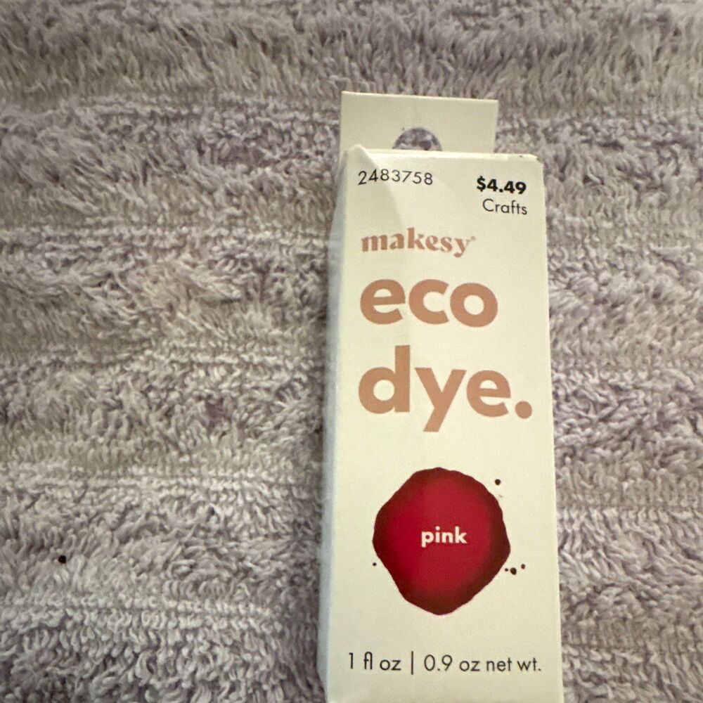Makesy Eco Dye Pink Craft Dye 1 fl oz, Eco Style, Unit of Sale: Unit